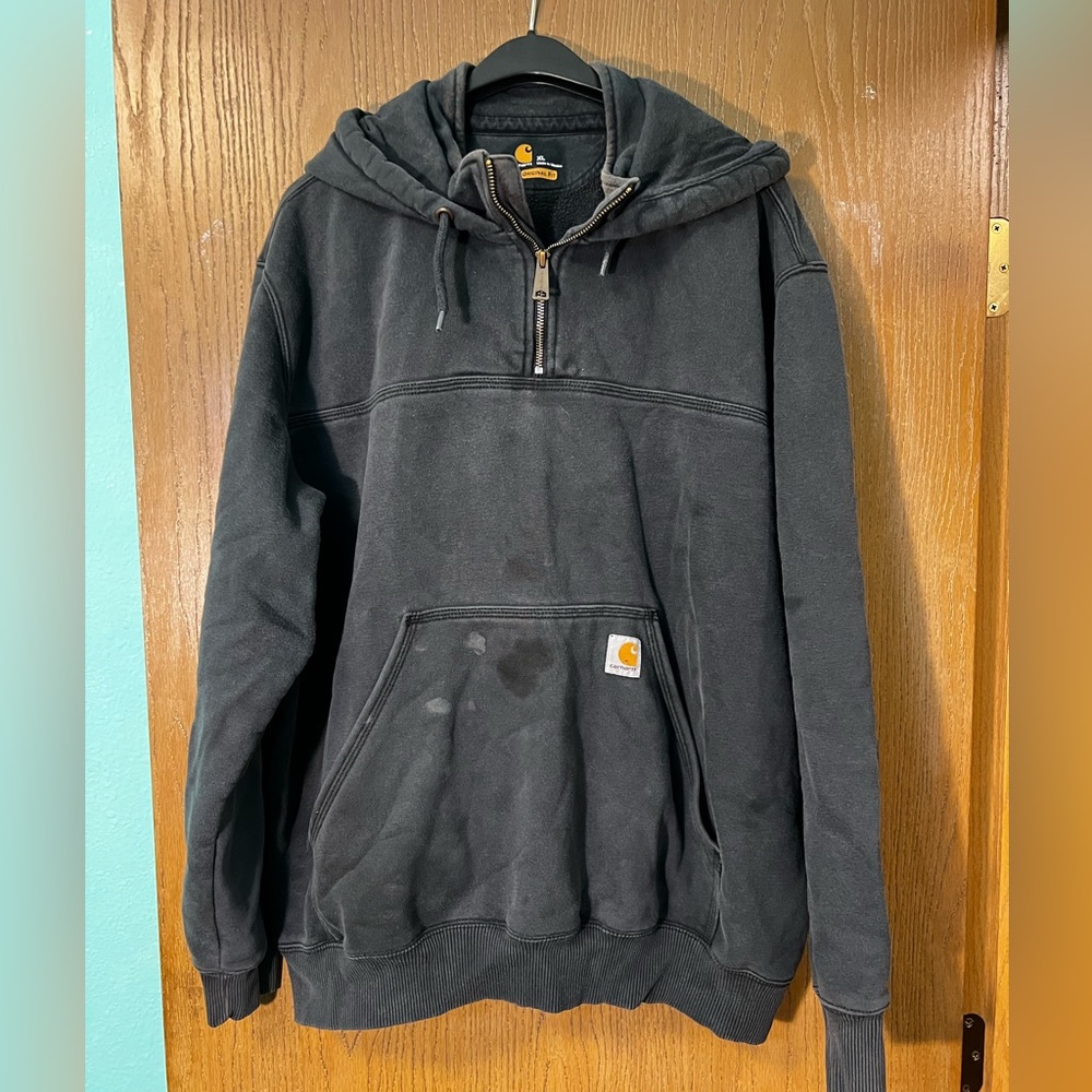 Carhartt 1/4 zip hoodie